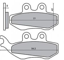 Placute frana Rms Piaggio Hexagon LX 125 - Siguranta