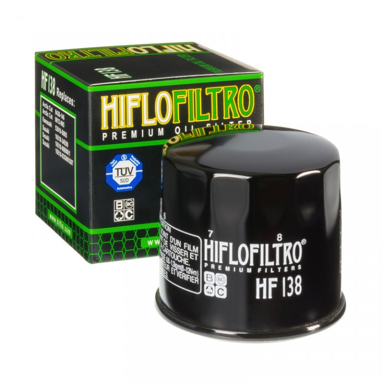 Filtru Ulei Hiflofiltro HF138C Cromat Protecție Motor