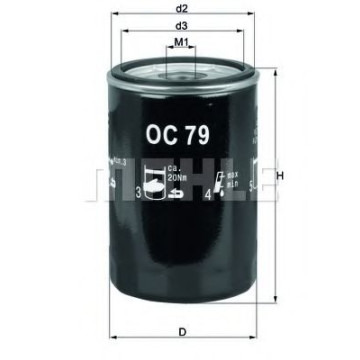 Filtru Ulei Mahle OC 79 Original