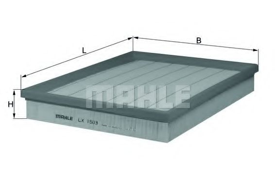 Filtru aer Mahle LX 1503 pentru Opel Astra Zafira
