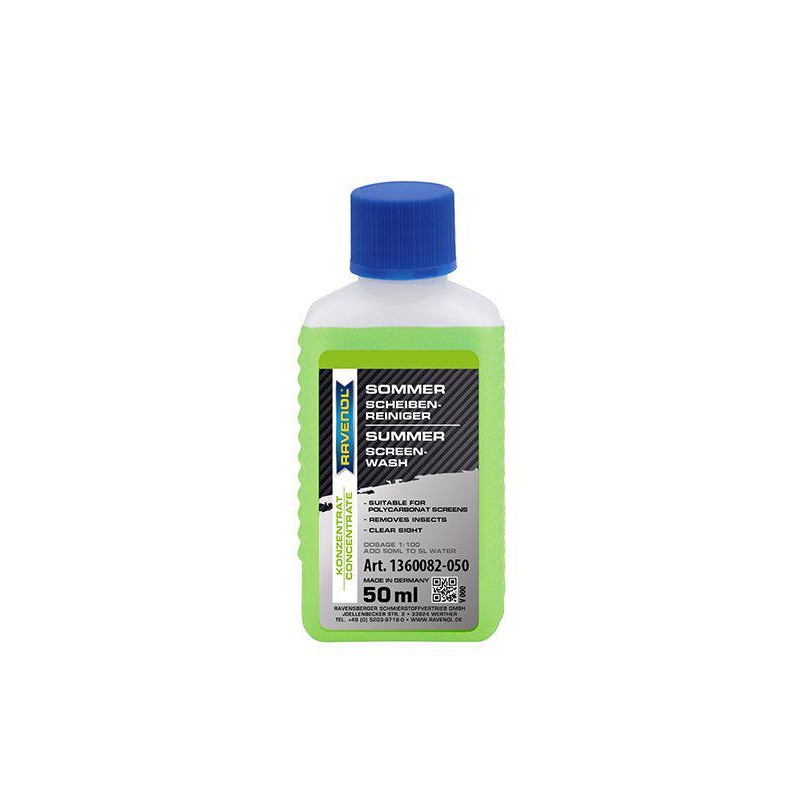 Lichid parbriz vara RAVENOL concentrat 0,5L 1:100