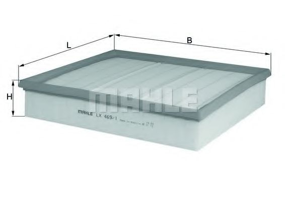 Filtru Aer Mahle LX 469 - Calitate Originală