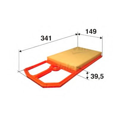 Filtru Aer VALEO 585335 | Protecție Motor Honda