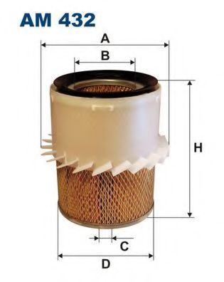 FILT AM432 Filtru Aer Daihatsu - Performanță Optimă