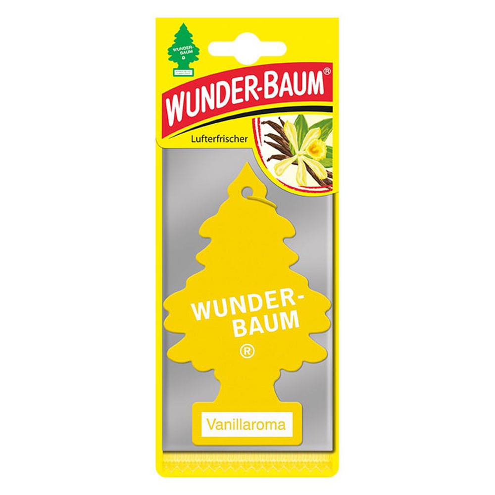 Odorizant auto Wunder-Baum Vanillaroma, aromă de vanilie