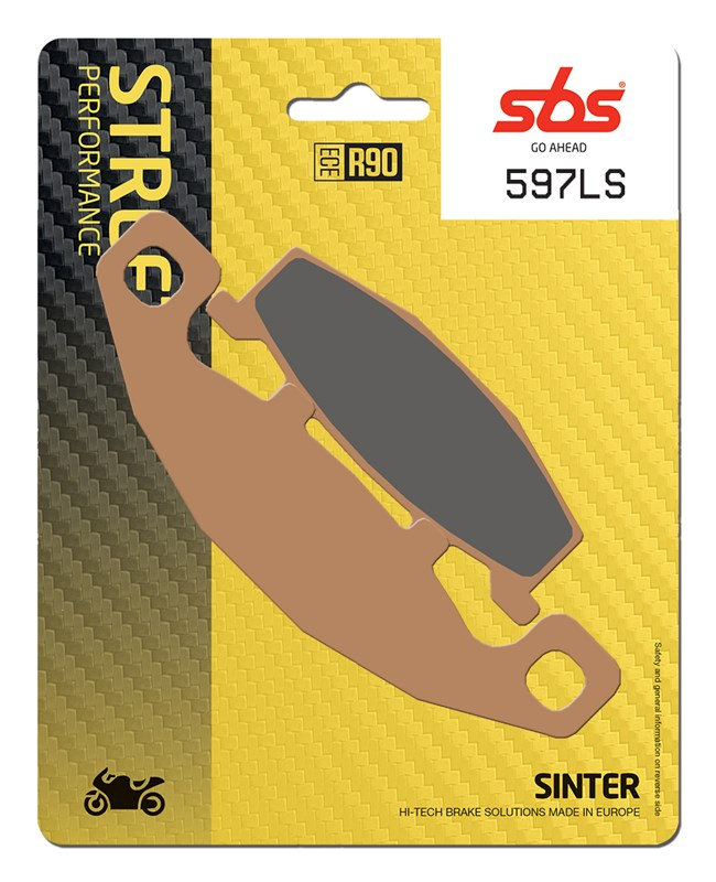 Placute Frana SBS 597LS Sinterizate Performanta