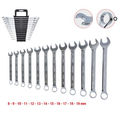 Set Chei Combinate în Unghi 12 Piese 8-19mm KS Tools