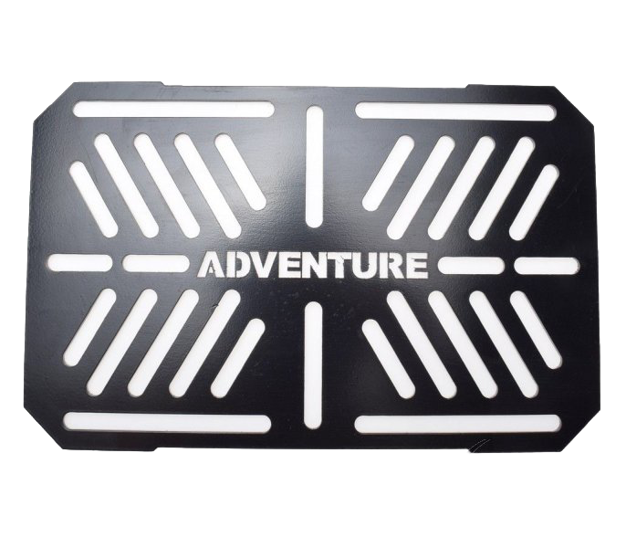 Placa adaptare universala suport lateral bagaje Mmx, Negru