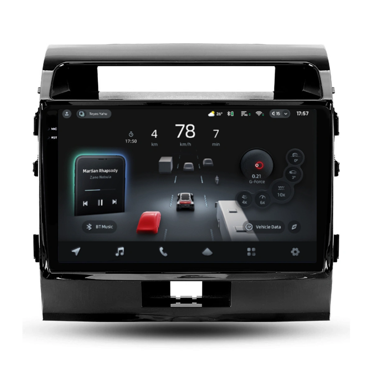 Teyes CC4 PRO Navigatie AI Toyota Land Cruiser